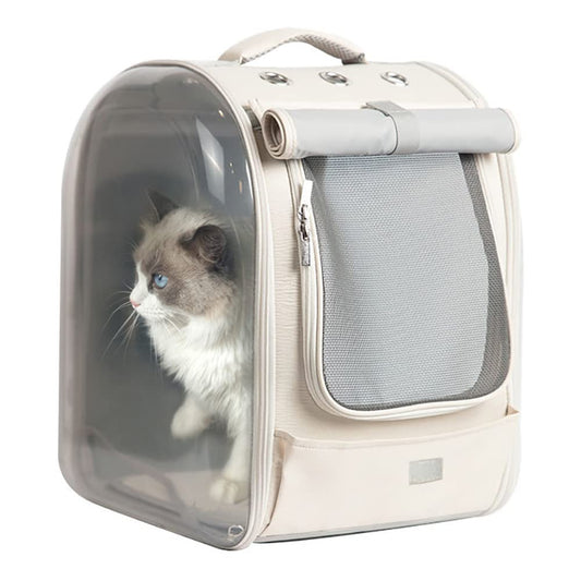 🐾 LIFEBEA Soft-Sided Pet Carrier Backpack | – Beige