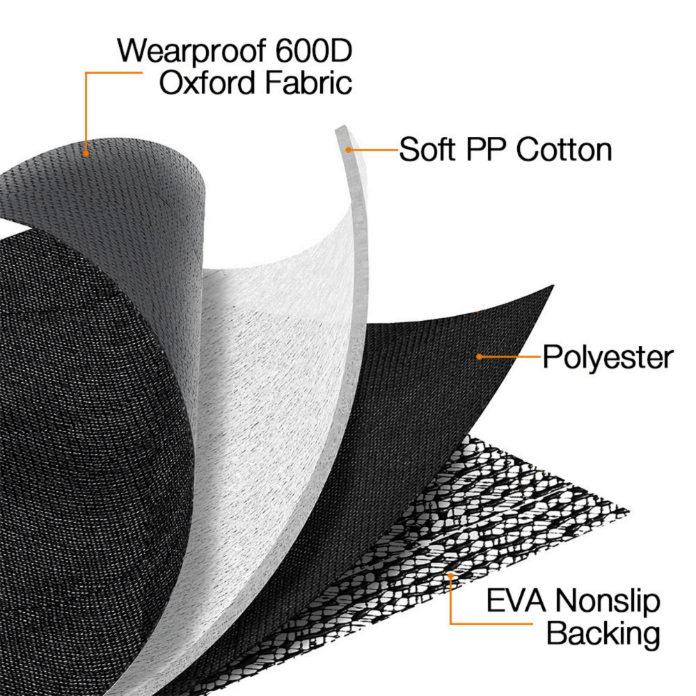 🐾 iBuddy Dog Seat Cover | Car Hammock with Mesh Window & Seat Belt Attachment