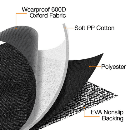 🐾 iBuddy Dog Seat Cover | Car Hammock with Mesh Window & Seat Belt Attachment