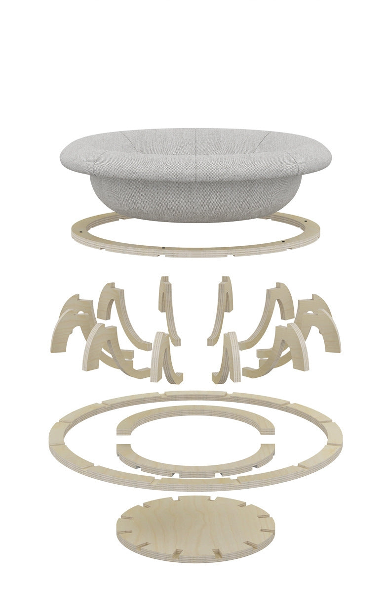 🐱 Timber Gyro Cat Nest Bed